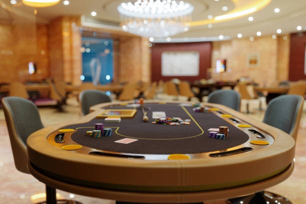 Texas Hold'em Bonus live dealer table on tamubet showing community cards, player cards, and payout schedule